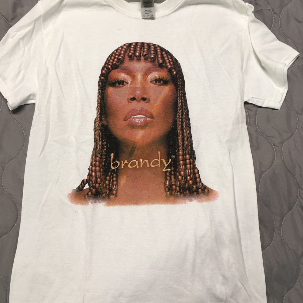 Brandy concert shirt NWOT small